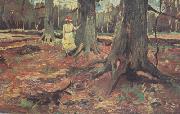 Vincent Van Gogh Girl in White in the Woods (nn04) china oil painting artist